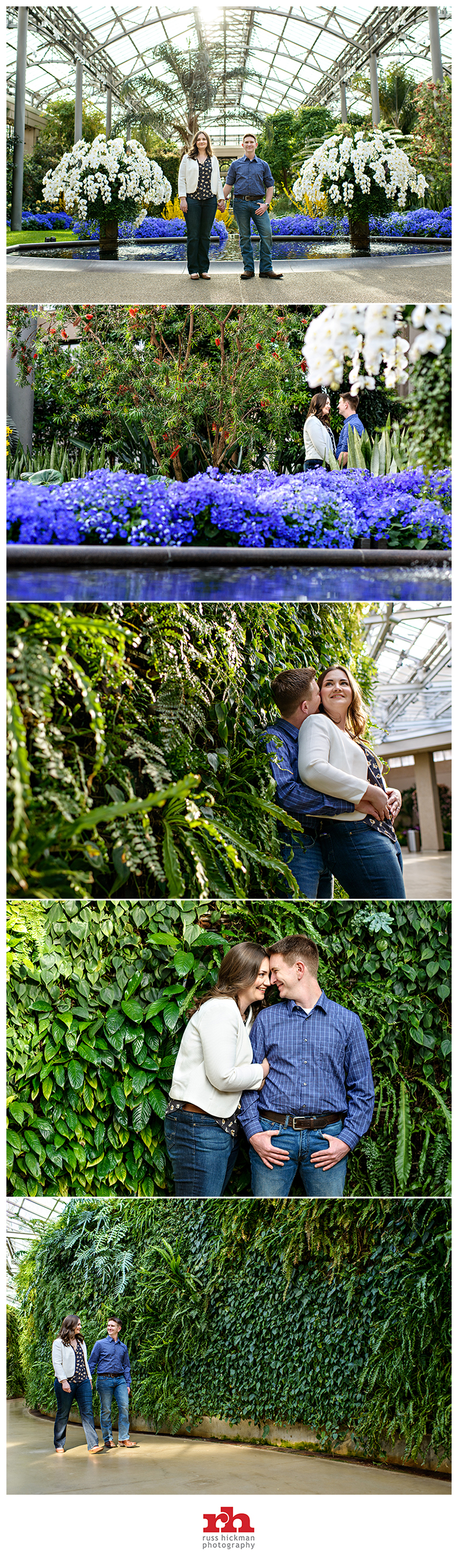 Philadelphia Wedding Photographer - Longwood Gardens Engagement Session - KBE0035